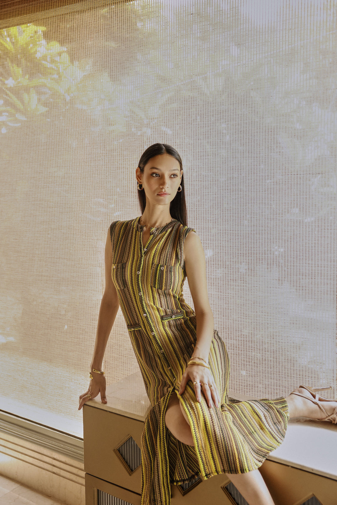 Golden Horizon Dress