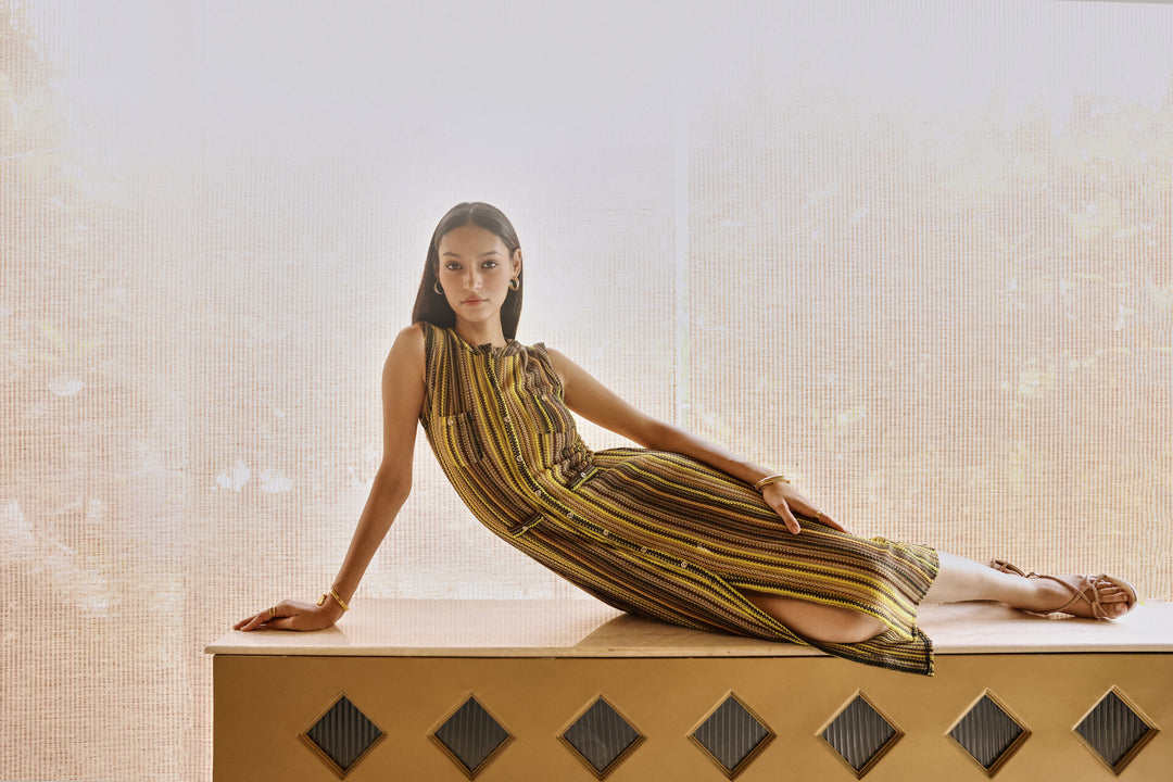 Golden Horizon Dress