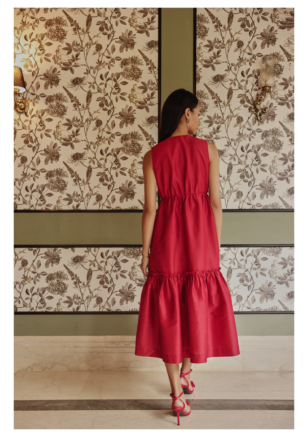 Crimson Allure Dress