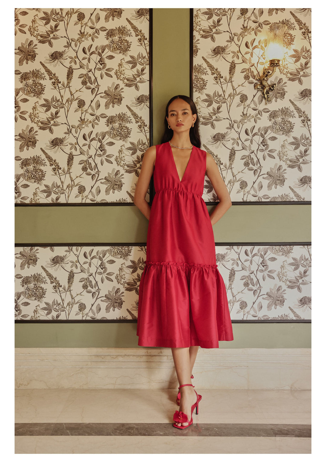 Crimson Allure Dress