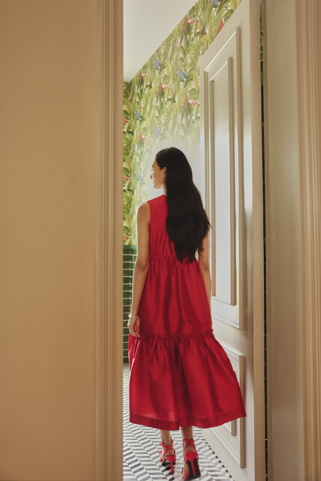 Crimson Allure Dress