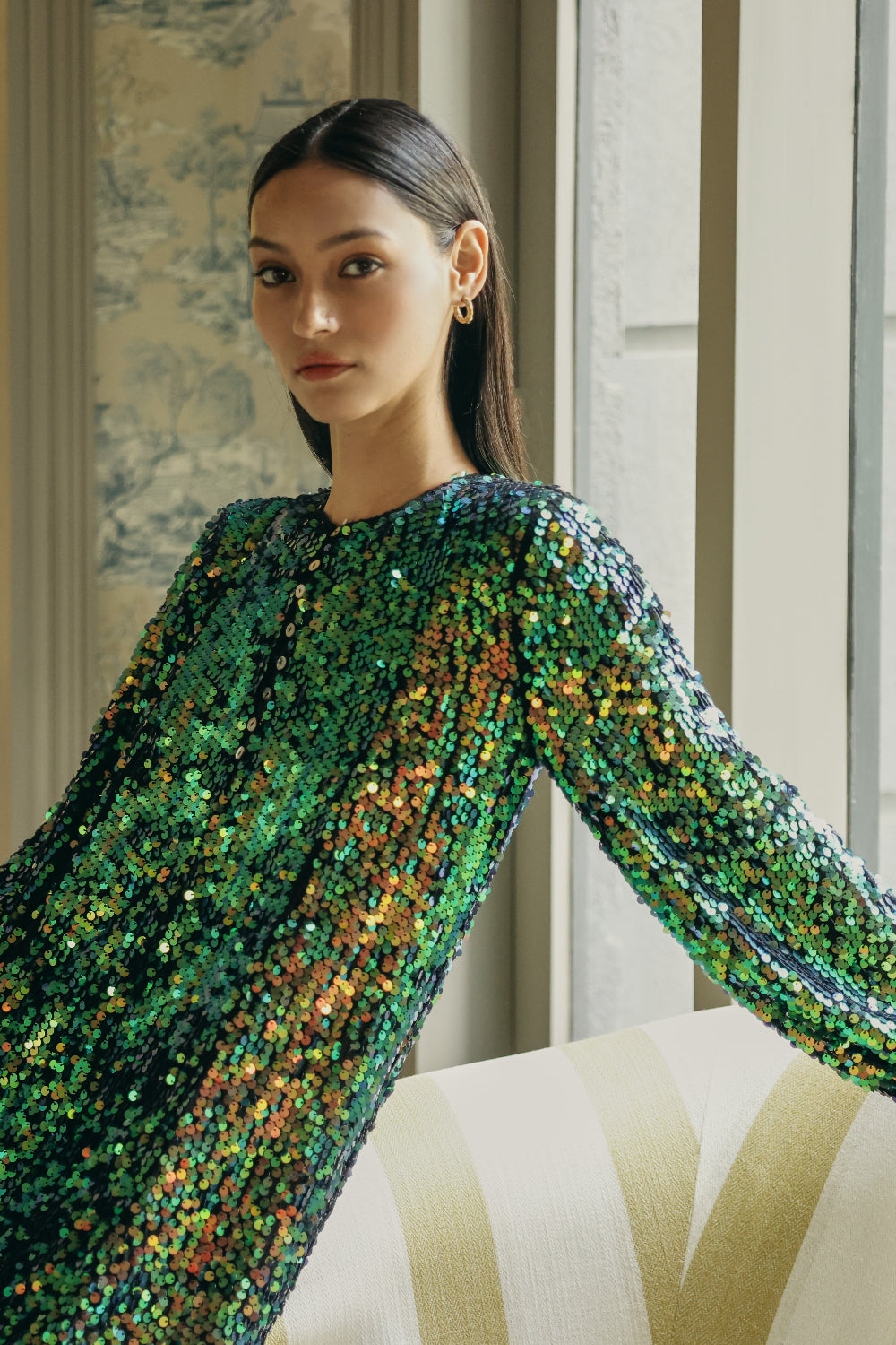 Emerald Reverie Gown