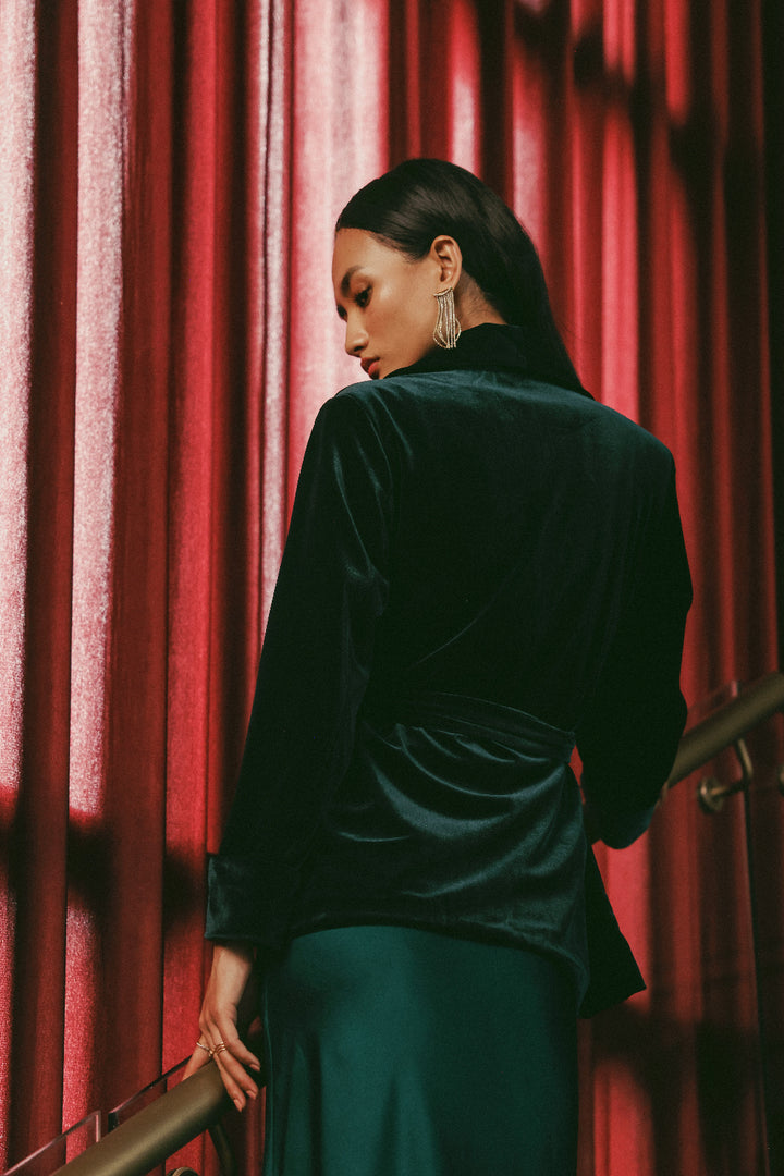 Velvet Forest Blazer