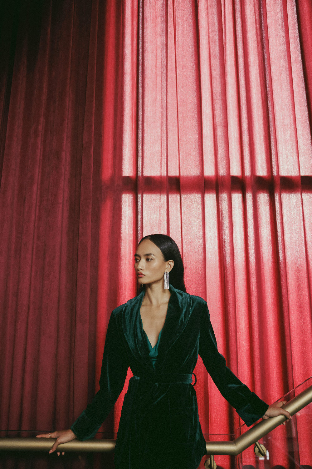 Velvet Forest Blazer