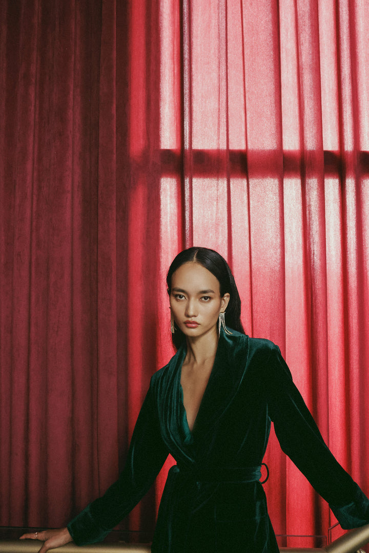 Velvet Forest Blazer