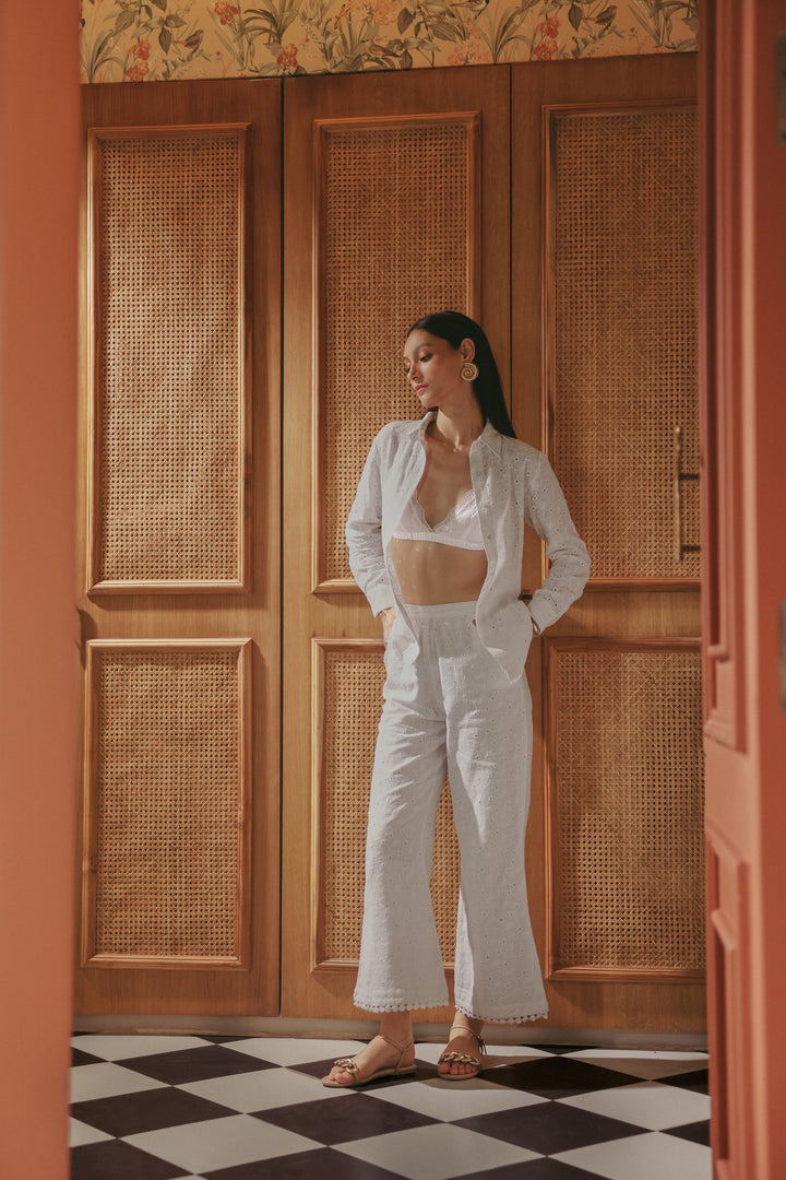White Soleil Co-ord