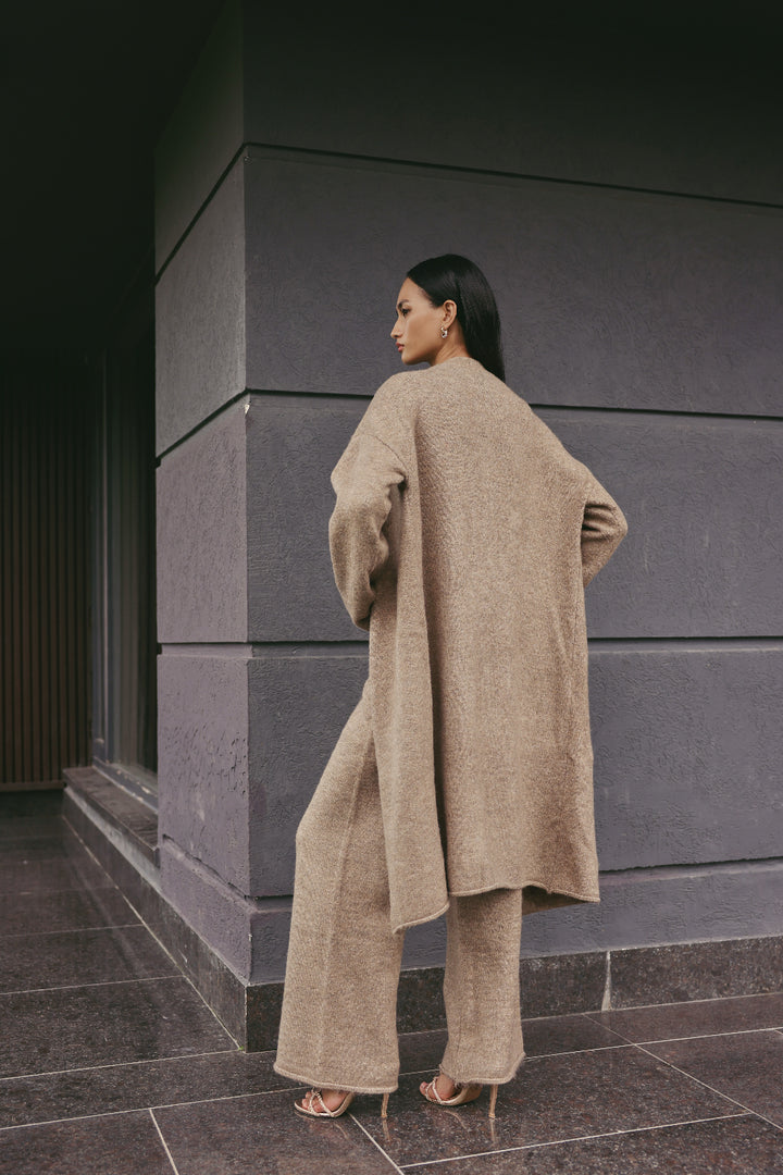 Camel Treasure Knit 3 Pc Coord