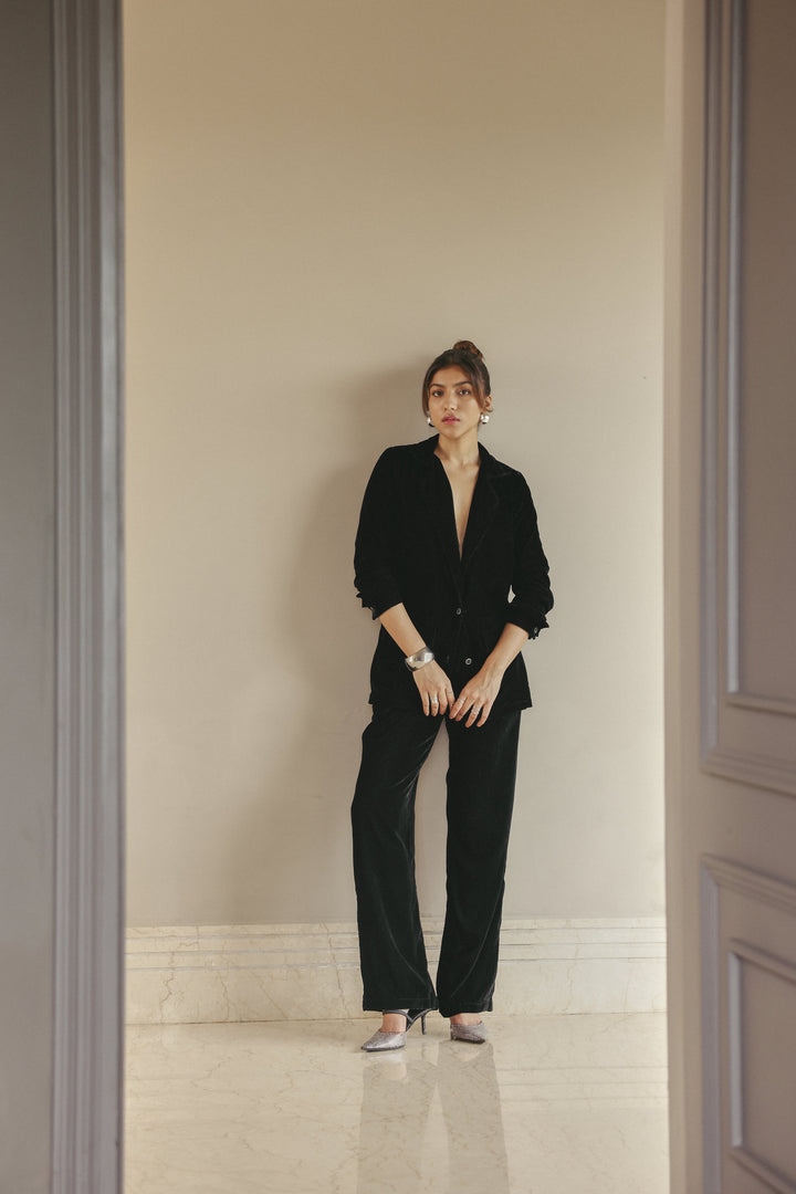 Velvet Pant Suit
