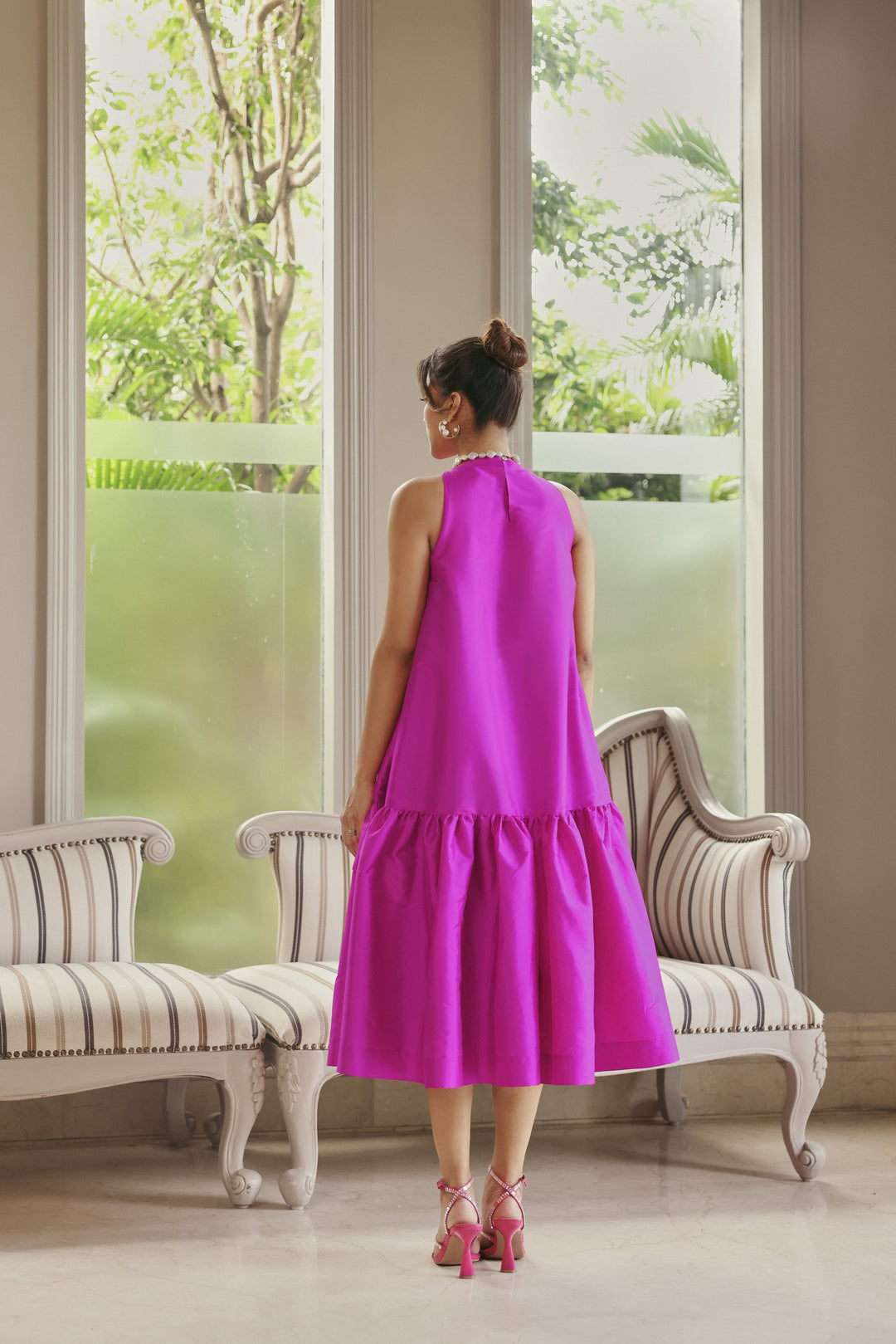 Fuschia Bloom Dress