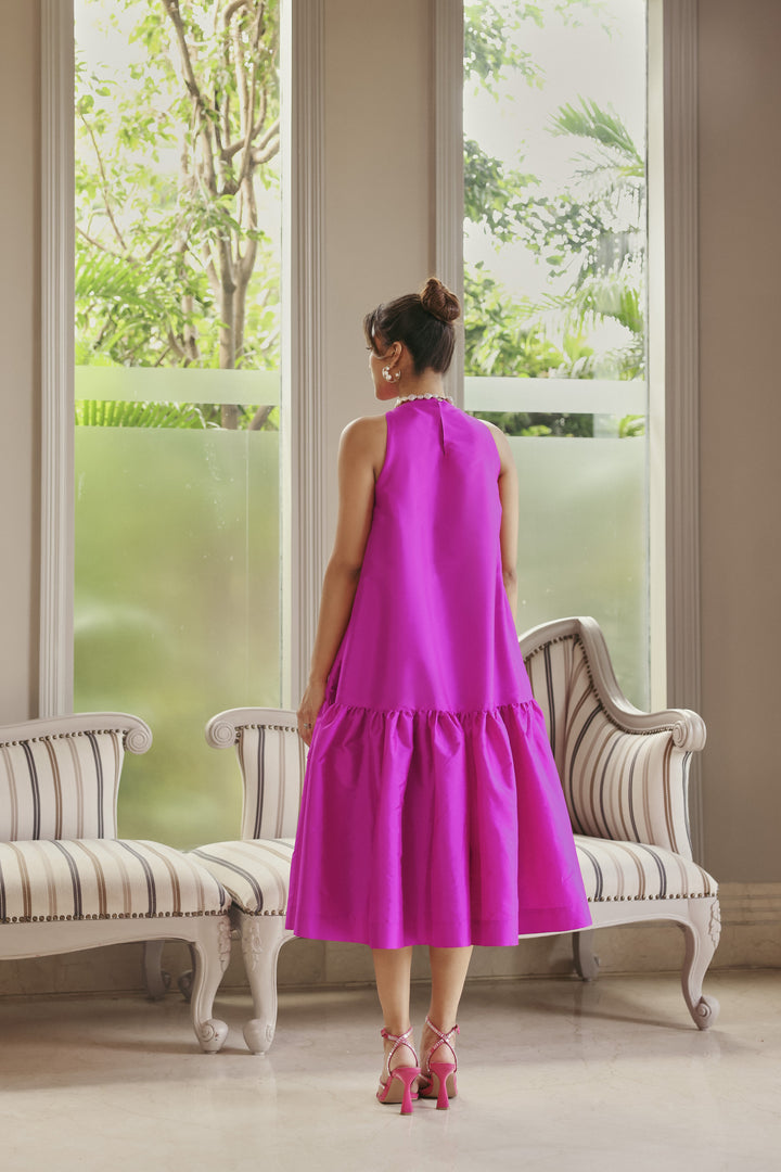 Fuschia Bloom Dress