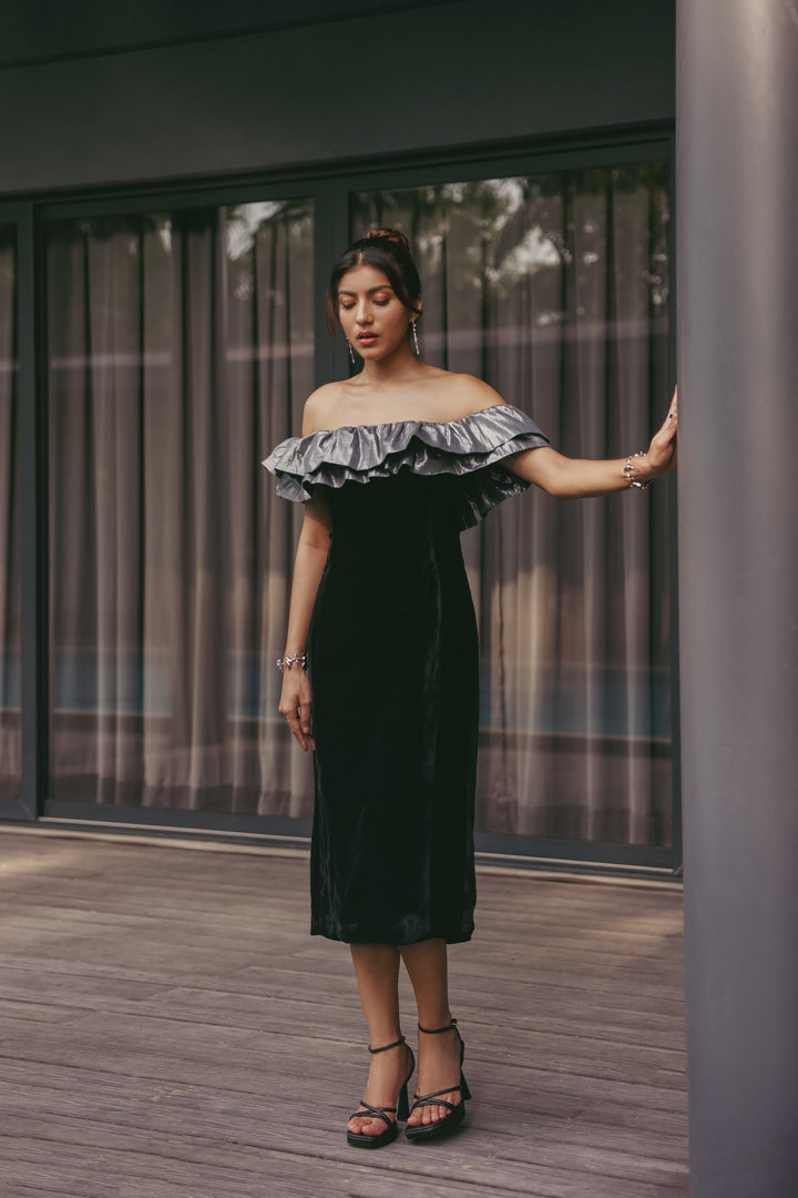 Silver Moonlight Dress