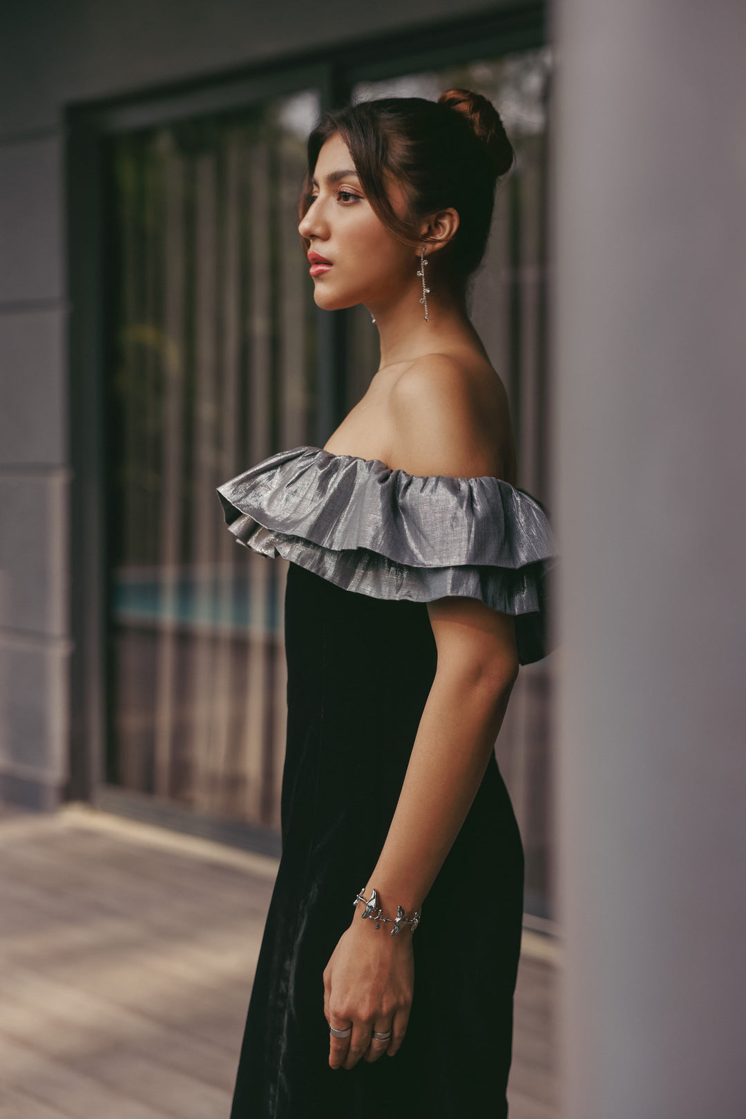 Silver Moonlight Dress